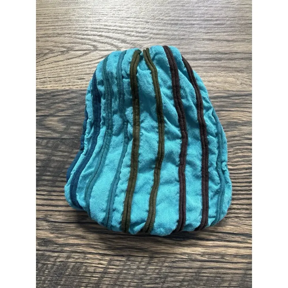 Handmade Nepal Cotton Headband Head Wrap Boho Hippie Yoga Festival Turquoise